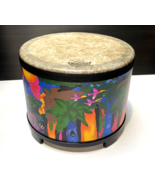 Remo Rhythm Kids Club Floor Tom Children&#39;s 10&quot; Drum Rainforest Design - ... - $935.17 MXN
