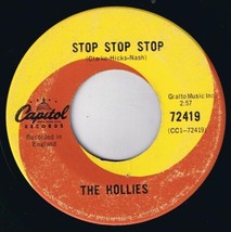 The Hollies Stop Stop Stop 45 rpm It&#39;s You British Pressing - $5.93