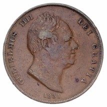 1831 Grande-Bretagne Penny (VF) Très Fin État, Km #707 - $197.16
