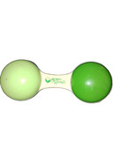 Sprout Ware® Dumbbell Baby Rattle Green made from Plants - $13.16 CAD