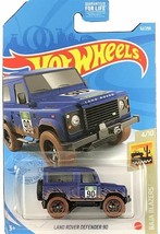 Hot Wheels 2021 HW Baja Blazers 4/10 Blue Land Rover Defender 90 - £5.39 GBP