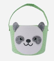 Panda Bear Easter Basket and Treats or Toys Container for Easter Egg Hunt 7 In - £37.56 GBP