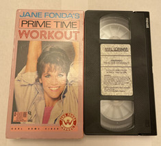 Jane Fonda&#39;s Prime Time Workout VHS Video (1984) Exercise Video - $9.82