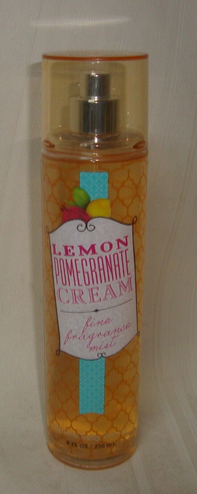 Bath & Body Works Lemon Pomegranate Cream Fine Fragrance Mist 8 oz NEW RARE - £15.73 GBP