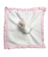 Carters Unicorn Lovey Pink Security Blanket Plush 14”X14” - £15.05 GBP