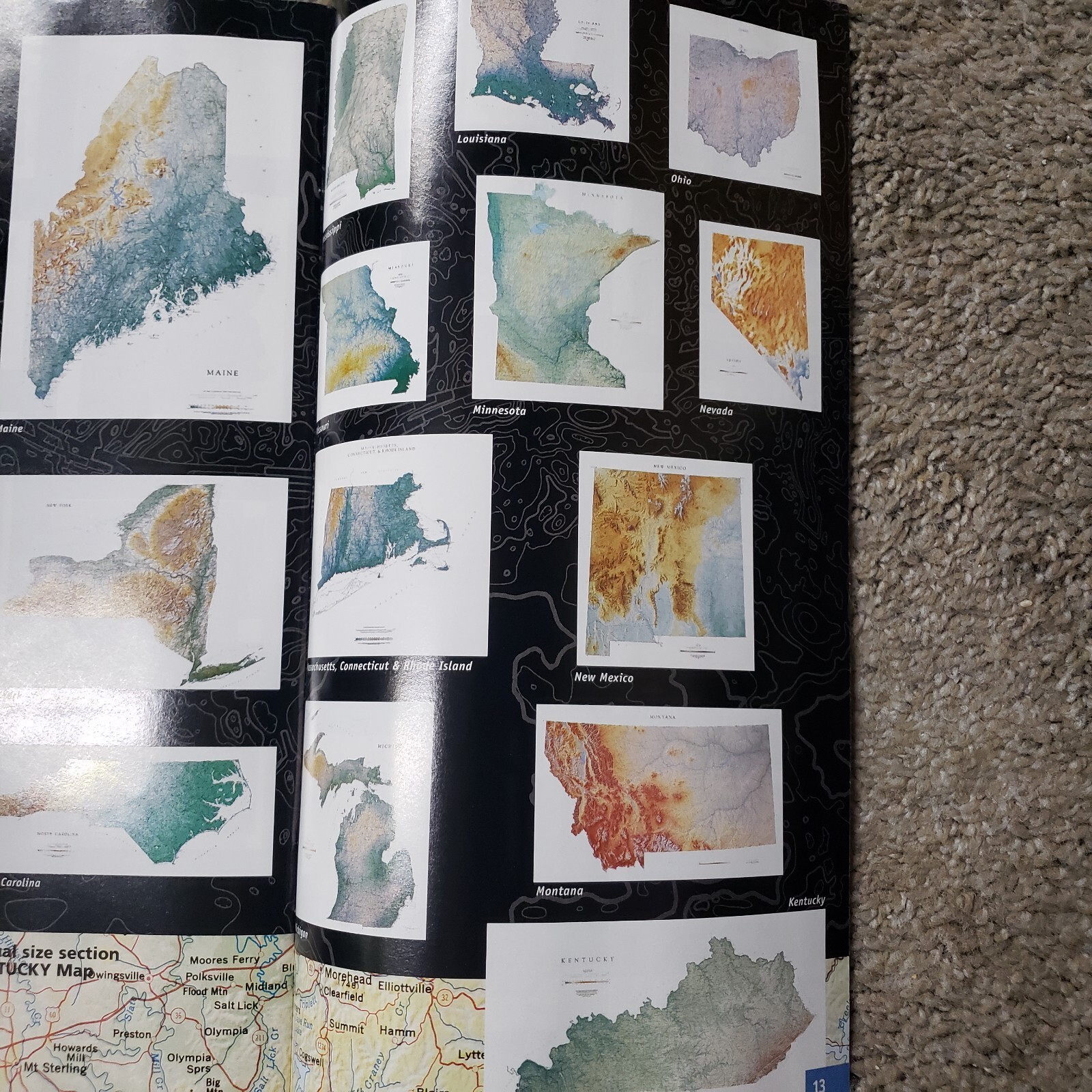 NICE Vintage RAVEN Maps and Images Catalog w/ order form Wall Topo 2002 Item image 3