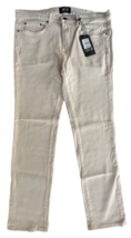 MVP Collections Men&#39;s Straight Fit Jeans Size 40 Beige - $79.19