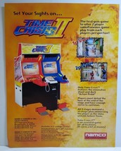 Time Crisis II Arcade Flyer 1997 Original Video Game Promo Sheet  8.5&quot; x 11&quot; - £16.70 GBP