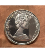 Vintage 1987 Mc Fine Silver .999 Maple Leaf Made In Usa Round! - €55,75 EUR