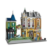 Building Blocks Set City Creator MOC Street Toy Store Shop DIY Bricks Mo... - £178.67 GBP