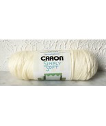 Caron Simply Soft Medium Weight Acrylic Yarn - 1 Skein Color Off White #... - $6.60
