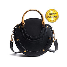 Interloper  Round Crossbody Bag   Leather Small Purse Womens Shoulder Ci... - $1,308.00 MXN