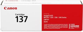 Canon 137 CRG-137 Black Toner Cartridge For ImageClass MF232w MF216n MF2... - $89.10