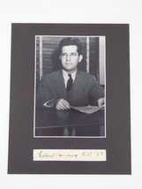 Leland Barrows Signed Matted 8x10 Display K.U. 28 US Ambassador Autographed Vtg - £11.83 GBP