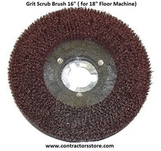 Floor Machine Grit Scrub Brush 18&quot;   Pullman Holt - $284.59