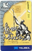 El Hombre De La Mancha de Dale Wasserman on Ladatel Mexican Phone Card w... - £1.53 GBP