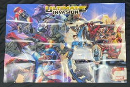 Ultimate Invasion 36x24 Inch Promo Poster Marvel 2023 Iron Man Miles Mor... - £7.83 GBP