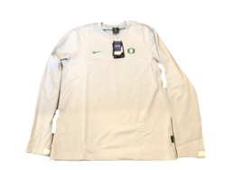 NWT New Oregon Ducks Nike Modern Crew OnField Size Medium Sweatshirt - £42.77 GBP