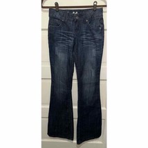 Mudd Lightly Distressed Flare Jeans Size 1 - £19.73 GBP