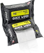 2 Pack Shoe Wipes Quick Cleaner Sneaker Basketball Leather Portable Remo... - £19.66 GBP