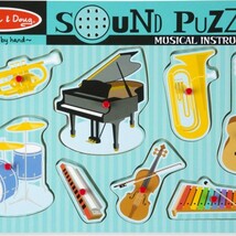 Melissa &amp; Doug Musical Instruments Sound Puzzle - £13.32 GBP