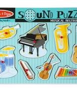Melissa &amp; Doug Musical Instruments Sound Puzzle - £13.32 GBP