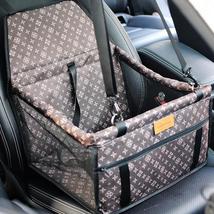 Portable Waterproof Car Booster Seat Pet Dog Cat Travel Cage Carrier Bas... - $35.99