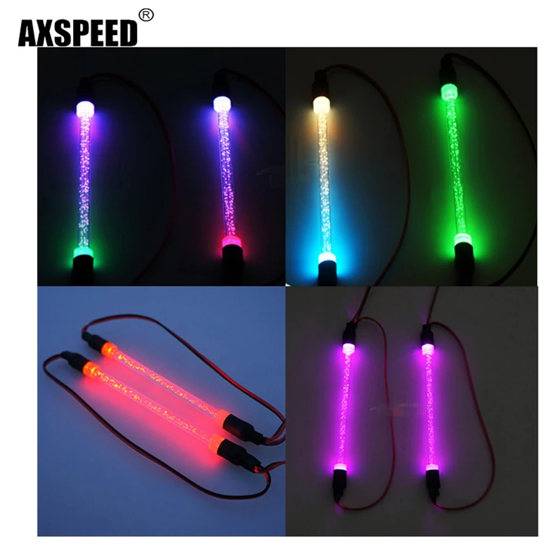 AXSPEED Colorful LED Lights Lamps Bar for 1/10 RC Drifting Buggy Car Tru... - €7,66 EUR