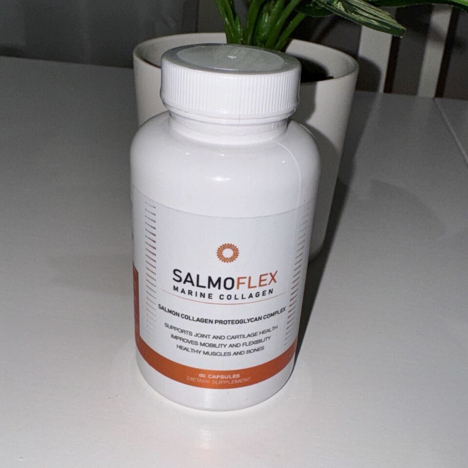 SALMOFLEX (1) Salmon Collagen proteoglycan complex caps 100% Natural Fast Shipp - $30.84