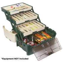 Plano Hybrid Hip 3-Tray Tackle Box - Forest Green - £65.97 GBP