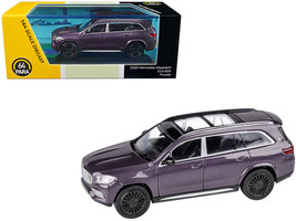 Mercedes-Maybach GLS 600 Purple Metallic w Sunroof 1/64 Diecast Car Paragon Mode - £20.08 GBP