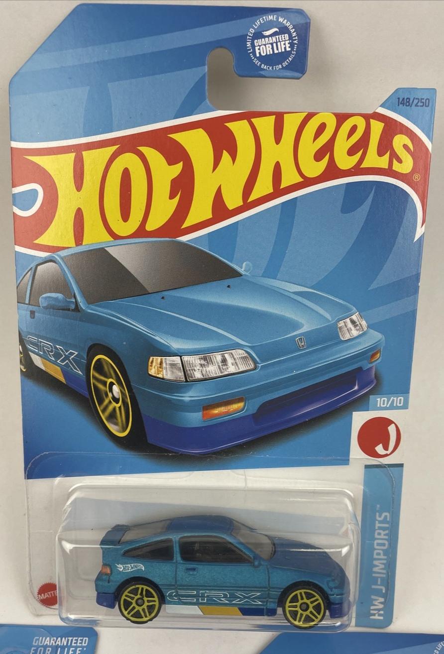 Lot of 3 x Mattel Hot Wheels Honda '85 City Turbo -  Civic Si - '88 CR-X Item image 6