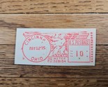 US Post Meter Stamp Cincinnati OH 1975 Cutout - £2.99 GBP