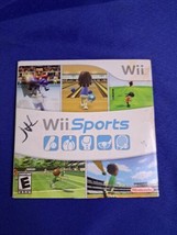 Wii Sports Nintendo Wii Game Complete W/ Manual &amp; Cardboard Sleeve -  - £21.97 GBP