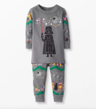 NWT Hanna Andersson Star Wars Carolers Darth Christmas Long John Pajamas... - $27.83