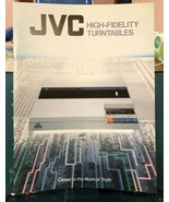 JVC HIGH FIDELITY TURNTABLES 16 PAGE BROCHURE - $10.95 CAD