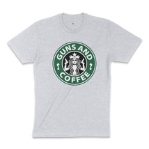 Guns And Coffee T-Shirt - £19.91 GBP