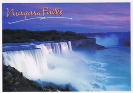 Postcard Niagara Falks Canada &amp; US From Prospect Point - $2.96