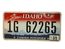 2017 Scenic Idaho License Plate Gem/Emmett County Famous Potatoes #1G622... - $20.00