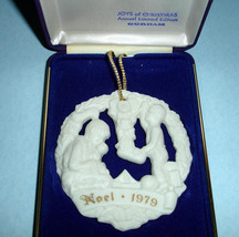 Gorham Noel Joys of Christmas 1979 Ornament Medallion Gifts - £11.59 GBP