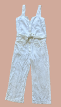 Rachel Comey   Worn  twice White Linen Crop Jumpsuit Women size 0 - $237.60