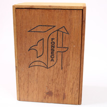 Fonseca Wood Cigar Box Dominicana Republic Stamp Empty 24 Cigars 7-9-9 Cello Box - £8.37 GBP