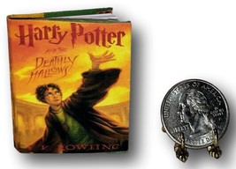 Handcrafted 1:6 Scale Miniature Book Harry Potter Deathly Hallows Playscale Bar - £39.95 GBP