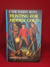 Hardy Boys #5 Hunting for Hidden Gold | Franklin W Dixon | hb 1987 - £6.25 GBP