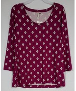 Women&#39;s Cato 3/4 Sleeve Floral Top Multicolor Size M - $26.98