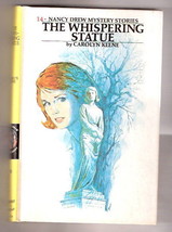 Nancy Drew  THE WHISPERING STATUE pic cover  white eps Cookbook ad back cover - $14.53