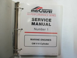 1991 Mercruiser Marine Moteurs GM V8 Cyl Numéro 1 Service Réparation Shop Manuel - £63.26 GBP