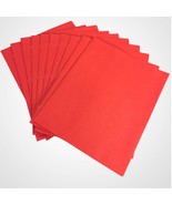Lot 10 Red Folder with 2 Pockets and Brads-NEW - $10.96 CAD