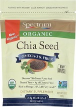 Spectrum Essentials Whole Chia Seeds, 12 Oz - £16.74 GBP