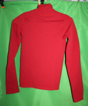 Bordeaux Seamless Red Long Sleeve Turtleneck Top Size OSFA - £15.85 GBP